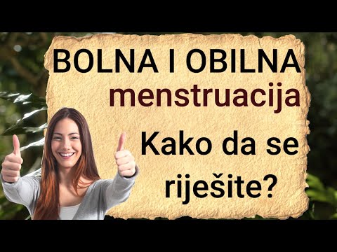 🌸 🌿 Kako da se riješite  bolnih i obilnih menstruacija prirodnim putem? 🌸 🌿