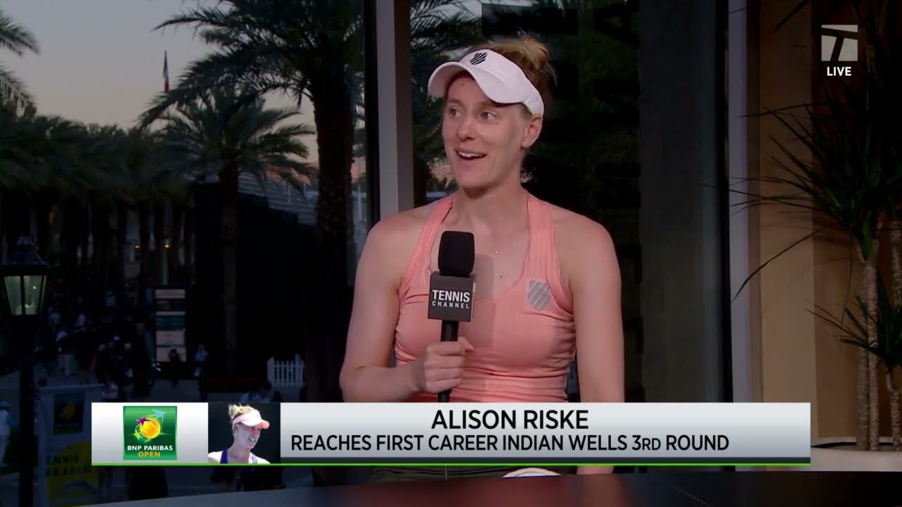 Alison Riske 2022 Indian Wells Second Round Win Interview