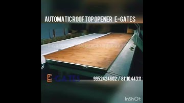Automatic roof top opener   E-Gates 8111044311