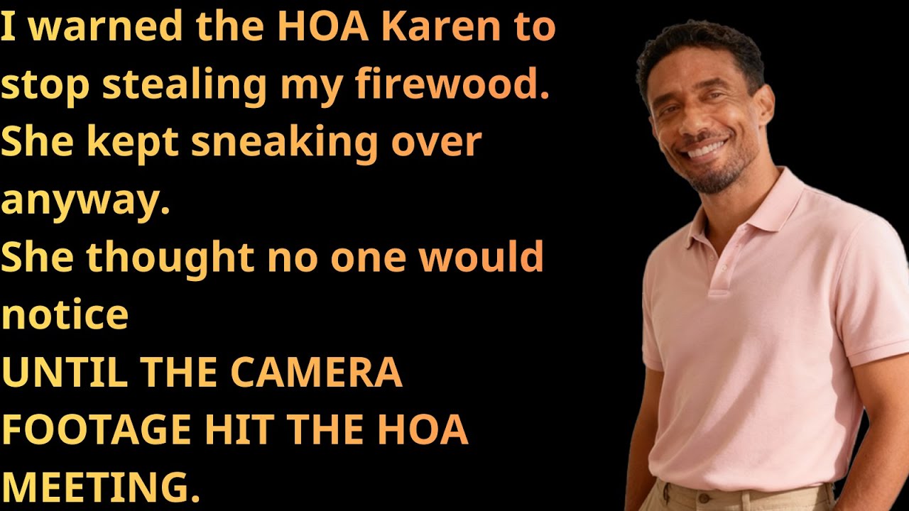 Hoa karen kept Stealing My Firewood — So i Caught Her On Camera And She Got Fined