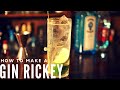 カクテル「ジンリッキー」の作り方 | How to make a "Gin Rickey"