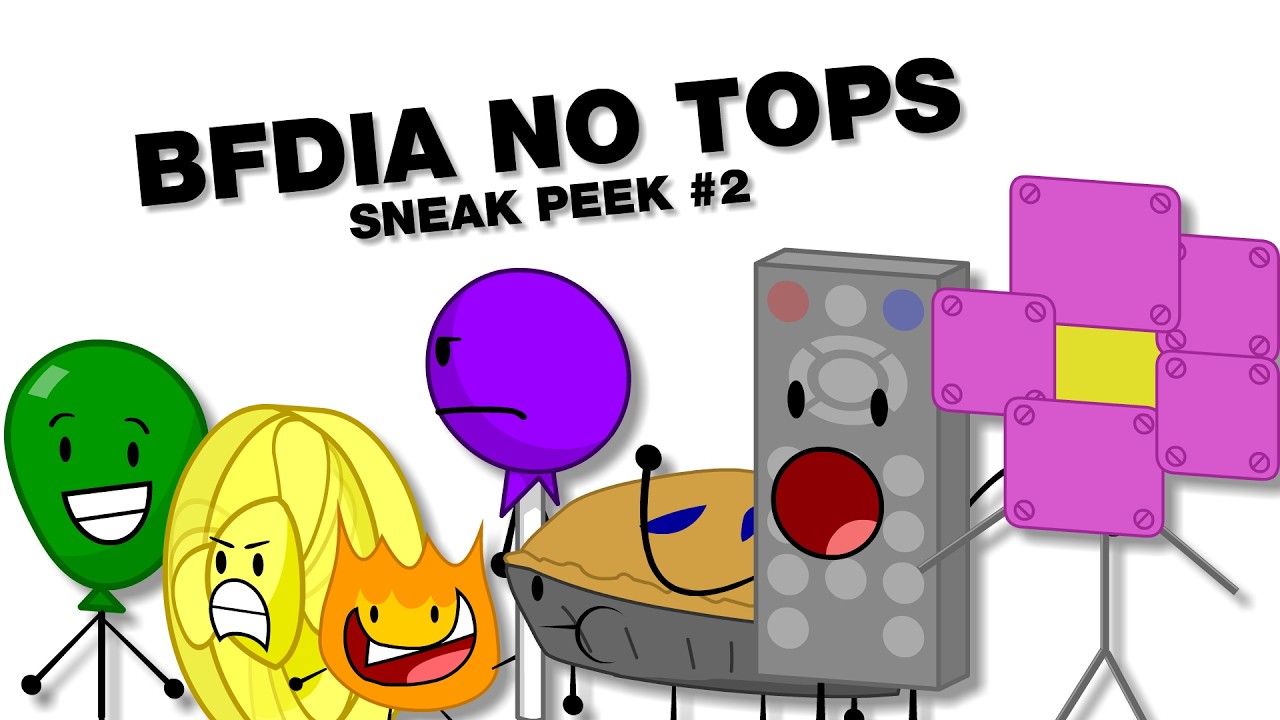 BFDIA No Tops - A BFDIA Alt (Sneak Peek #2) - YouTube
