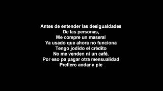 Calle 13 - Adentro Letra