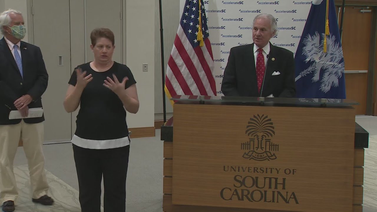 FULL Gov. McMaster holds Tuesday briefing, lifting more restrictions