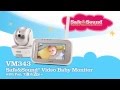 VTech® VM343 Pan &amp; Tilt Full Color Video/Audio Baby Monitor