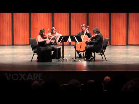 Voxare String Quartet (Mendelssohn: String Quartet Op. 13, mvt. 1)