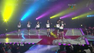 071228 SNSD - Into the new world + Girls' Generation @ KBS2 Music Bank