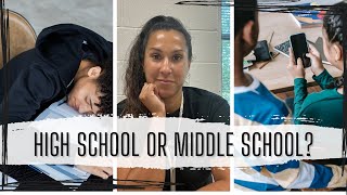 Should You Teach High School Or Middle School? Experiences From Both | Pros & Cons | Ask A Teacher