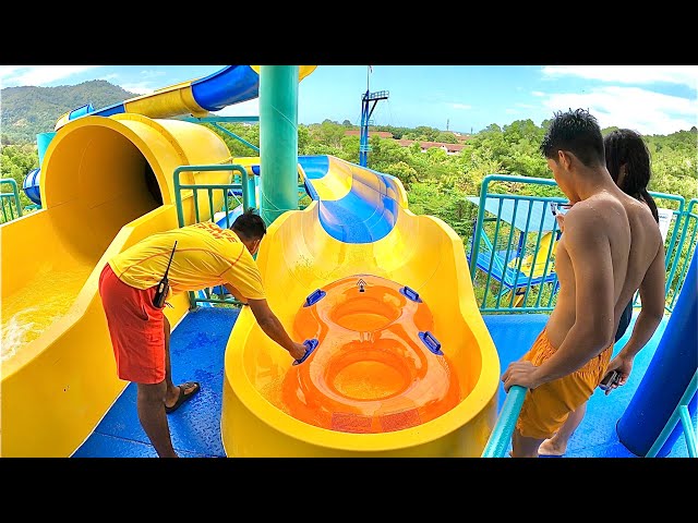 Escape Theme Park in Penang Malaysia (Waterslides & Tubby Racer) class=