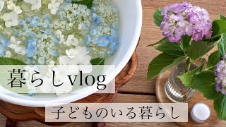 SUB【暮らしvlog】子供のいる暮らし/購入品紹介/平日の夕方のルーティン【イオンのマスク】【時っ感タイマー】