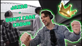 Singer reacts to Japanese Beatbox: JAIRO  Don't Care Crown (First Time Hearing)