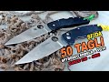 Sfida 50 tagli  spyderco vg10 vs ganzo 440c