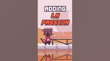 Adding LA PASSION to my game Cat Isle #gamedev #cat #gaming #games