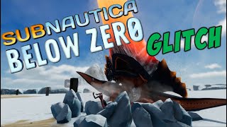 DEATH ANIMATION GLITCH - Weird Ice Worm Glitch | Subnautica Below Zero