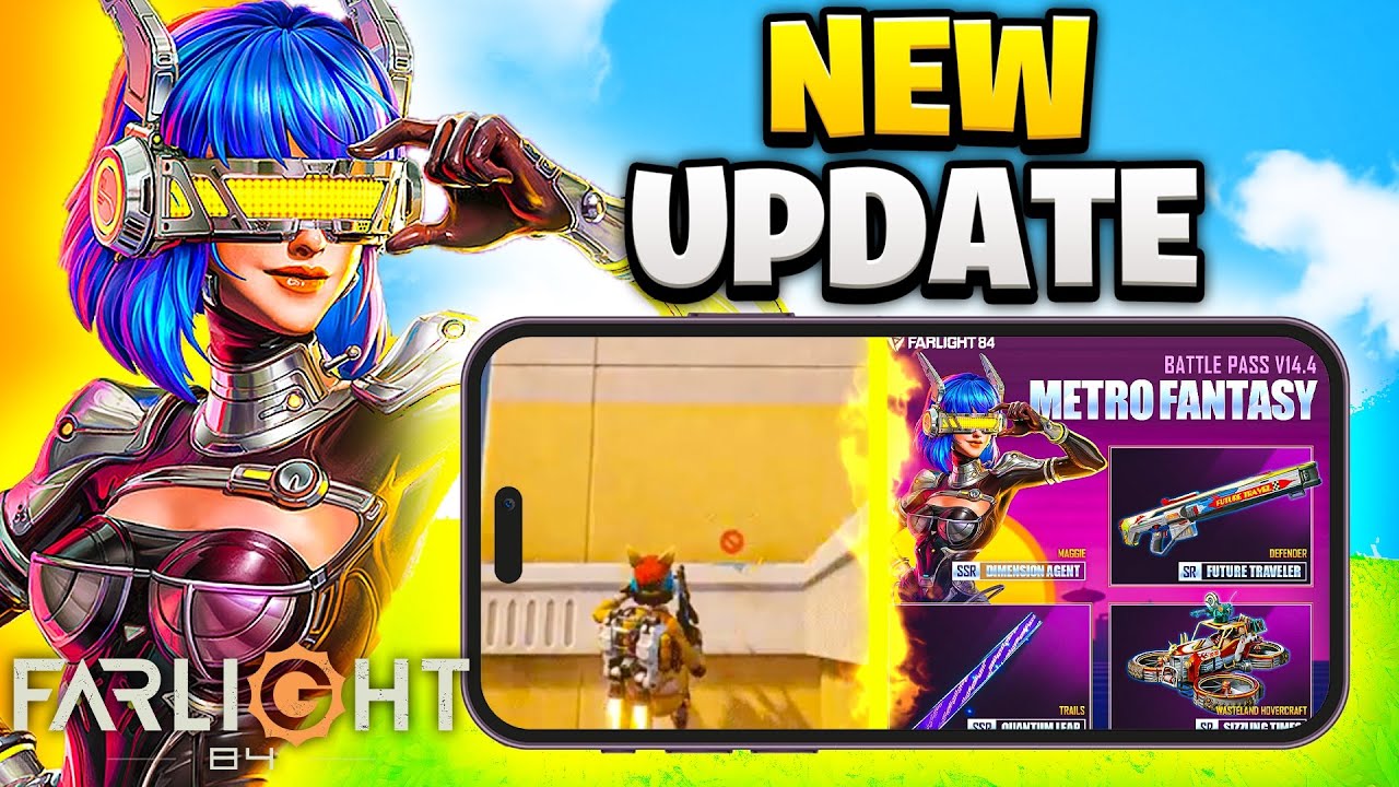 FARLIGHT 84 *NEW* UPDATE IS INSANE (New Movement, New battle pass, and more...)