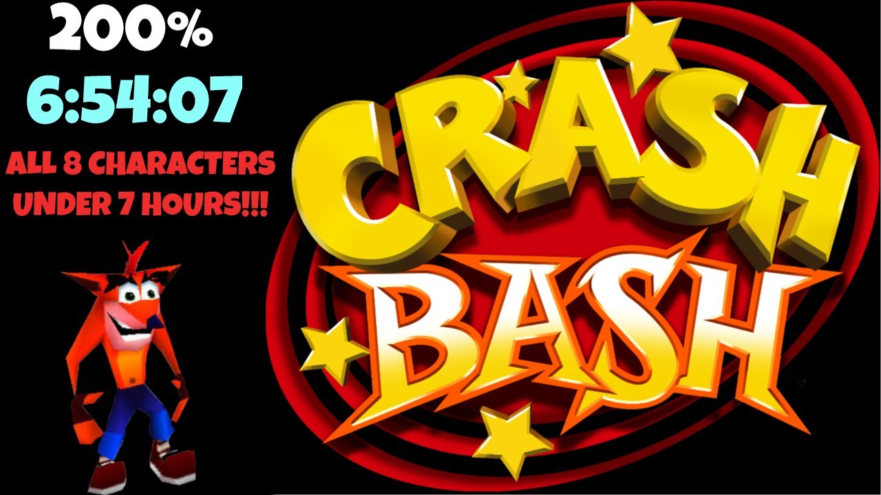 Crash Bash 200% With Crash in 6:54:07 - YouTube