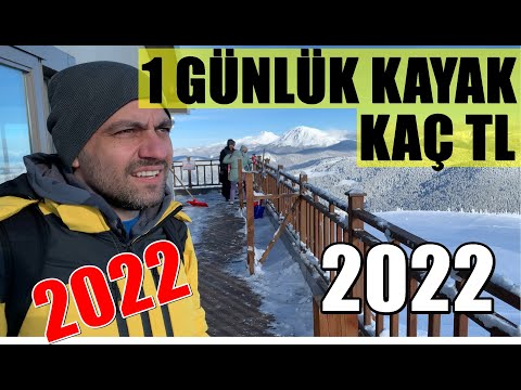 Kayak Merkezi Fiyatlar 2022 | Ilgaz Dağı Milli Parkı #derdimizekonomi 12