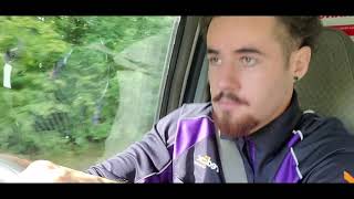 Fedex driver rollin' up like