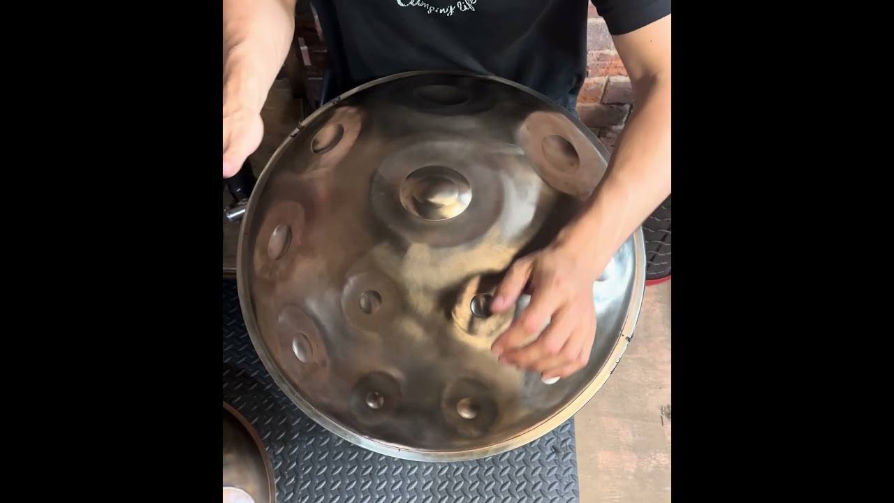 Acero Harmonic Handpans F Pygmy 19 440hz