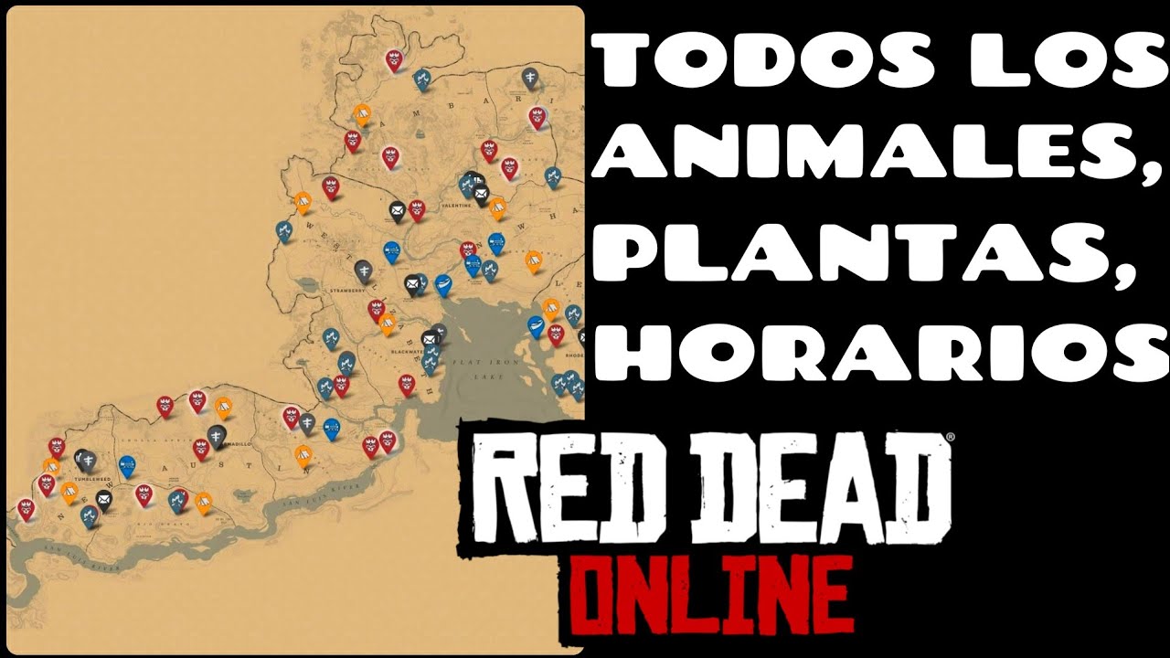 El mapa interactivo de Red Dead Redemption 2