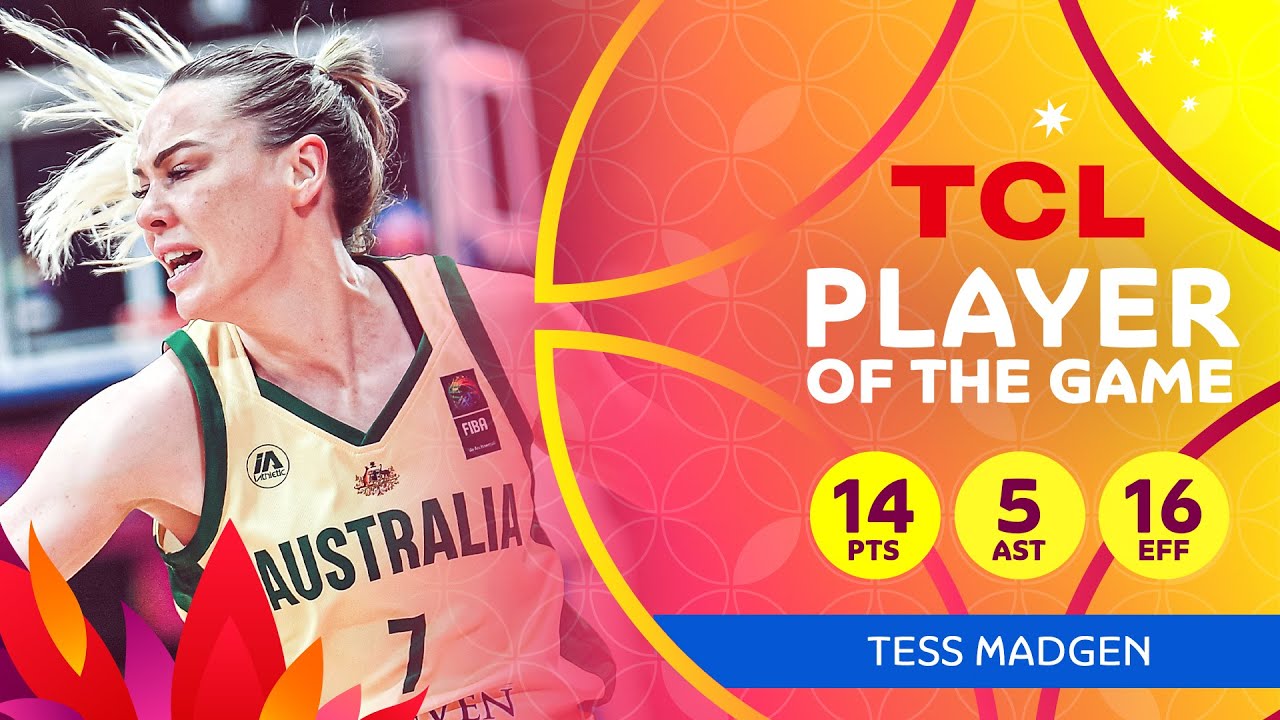 Tess Madgen (14 PTS) | TCL Player Of The Game | Australia vs New Zealand