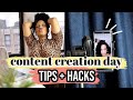 PLAN CONTENT FOR INSTAGRAM: batch social media content, Instagram Reels + content creator tips