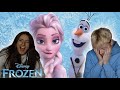 OLAF IS FUNNY?! - *Frozen* Movie Reaction With My Sister