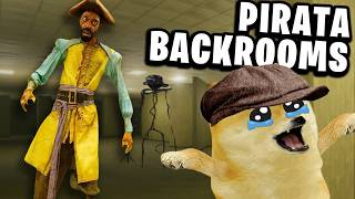 Me ENCONTRÉ con EL PIRATA de los BACKROOMS | Hilos con Cheems