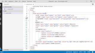 C# Lesson 65: HTML forms submit server