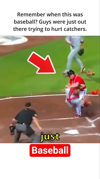 Home Plate Collision #baseball - YouTube