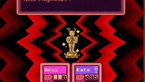 Earthbound - solo Poo/Kato - Nightmare