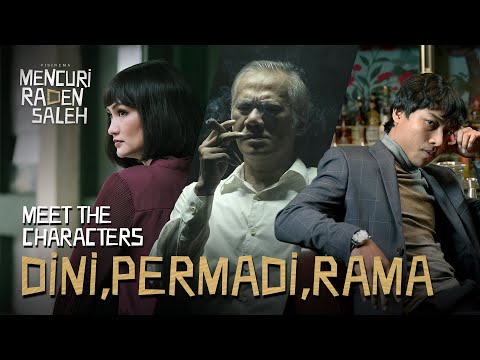 MEET THE CHARACTER: DINI, PERMADI & RAMA | FILM MENCURI RADEN SALEH SEDANG TAYANG DI BIOSKOP