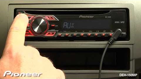 How To - DEH-150MP - Auxiliary Input