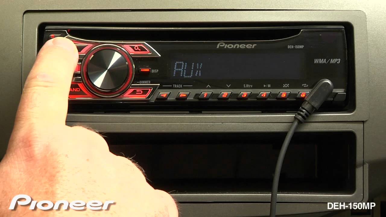 Centimeter onpeilbaar gevoeligheid How To - DEH-150MP - Auxiliary Input - YouTube