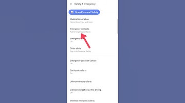Emergency SOS setting in android phone / Kaise use kare #shorts