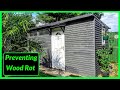 How to Prevent your Wooden Shed / Workshop from Rotting - 10 Tips