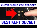 (Part 1) How To Fix Your Check Engine, VSC, Trac Off Warning Lights On