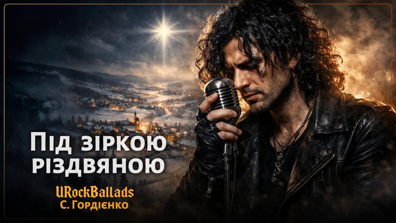 ✨ Під зіркою різдвяною – Епічний Рок про магію свята | С. Гордієнко | URockBallads