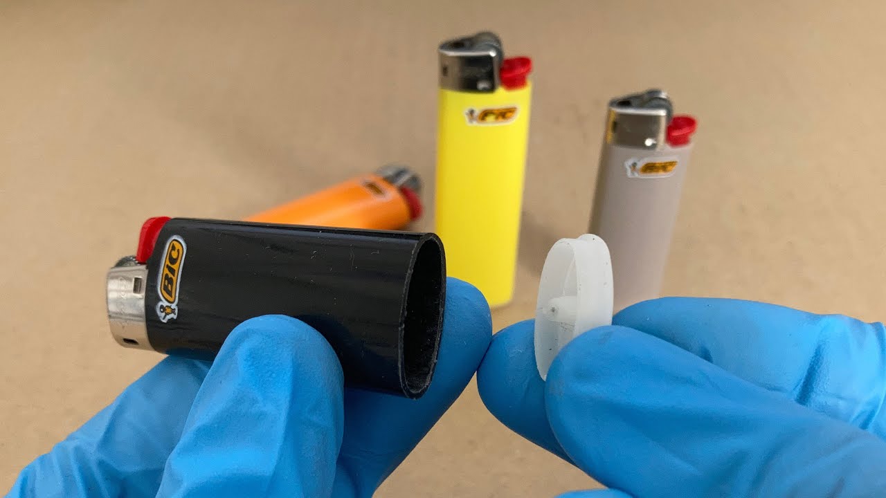 ビックライターで 隠し小物入れ 作ってみた Bic Lighter Stash Youtube