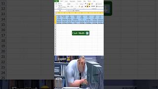 Excel Magic! Convert Rows to Columns in 5 Seconds 🔄 #exceltips #exceltricks #excelshortcuts #shorts