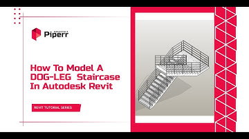 STAIRCASE IN REVIT/ CREATING DOG-LEG STAIRCASE / 5 MINUTES