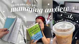 what I do on highanxiety days (to try to feel better)