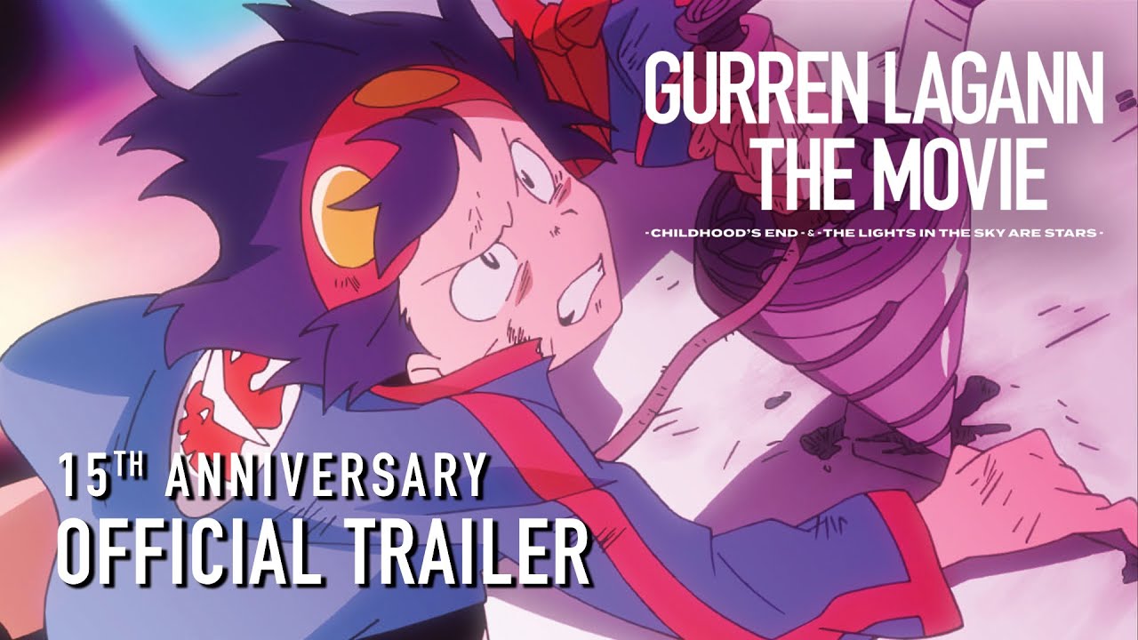 GURREN LAGANN THE MOVIE 15TH ANNIVERSARY  IN THEATERS JANUARY 2024 IN 4K &  4D 