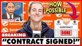 Caitlin Clark suddenly revealed details of a strange contract in the WNBA that shocked everyone!