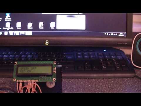 Arduino LED-Control via Visual-C++ incl. 16x2 LC-Display