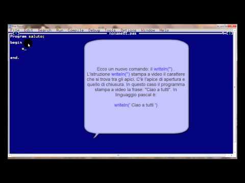 Imparare a programmare da zero (lezione 2)
