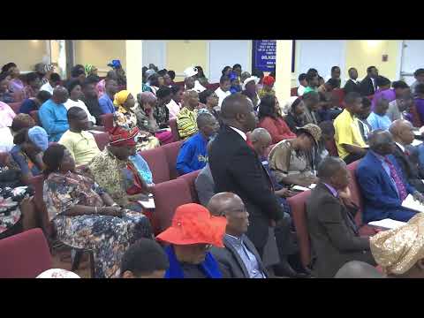 Pst W.F. Kumuyi speaking on You Promised at Deeper Life Bible Church, Gwinnett, Georgia Church