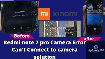 redmi note 7s pro camera error 💯%. solution all camera error redmi note 7