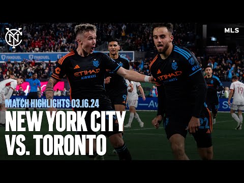 New York City Toronto Goals And Highlights