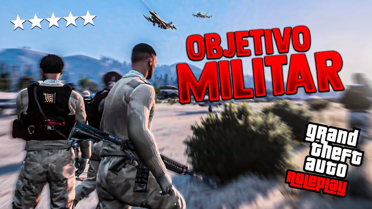 La POLICÍA nos DECLARA OBJETIVO MILITAR en GTA 5
